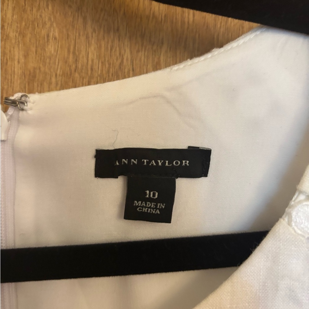 Ann Taylor White Dress - Picture 2 of 3
